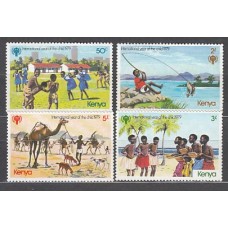 Kenya - Correo Yvert 134/7 ** Mnh