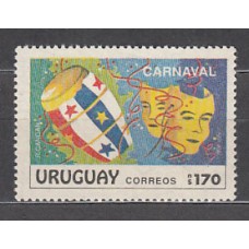 Uruguay - Correo 1990 Yvert 1343 ** Mnh Carnaval