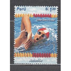 Peru - Correo 2004 Yvert 1353 ** Mnh Deportes. Natación