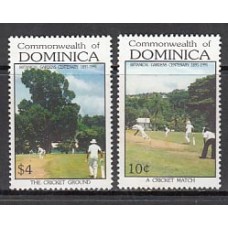 Dominica - Correo 1992 Yvert 1354/5 ** Mnh Jardines