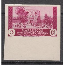 Marruecos Sueltos 1933 Edifil 135s ** Mnh Sin dentar