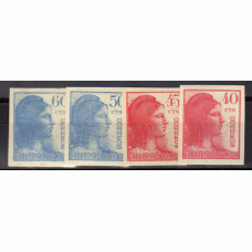 España II República 1938 Edifil 751s/4s * Mh