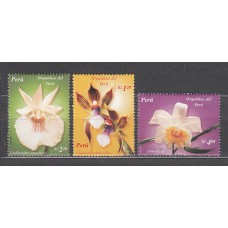 Peru - Correo 2004 Yvert 1364/6 ** Mnh Flores