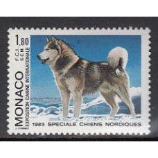 Monaco - Correo 1983 Yvert 1367 ** Mnh  Exposición canina