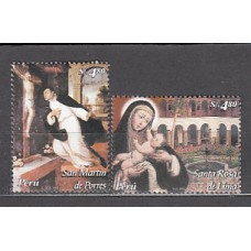 Peru - Correo 2004 Yvert 1367/8 ** Mnh Religión