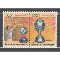 Indonesia - Correo 1994 Yvert 1369/70 ** Mnh  Deportes