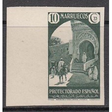 Marruecos Sueltos 1933 Edifil 136s ** Mnh  Sin dentar