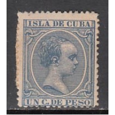 Cuba Sueltos 1894 Edifil 136 * Mh
