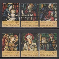 Nueva Zelanda - Correo 1995 Yvert 1378/83 ** Mnh Navidad