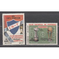 Uruguay - Correo 1991 Yvert 1385/6 ** Mnh Deportes. Fútbol
