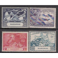 Bahamas - Correo 1949 Yvert 139/42 ** Mnh UPU