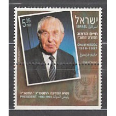 Israel - Correo 1998 Yvert 1392 ** Mnh  Chaim Herzog
