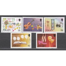 Jersey - Correo 2008 Yvert 1393/7 ** Mnh Festivales