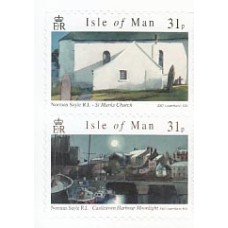 Man - Correo 2007 Yvert 1396/7 ** Mnh Pinturas