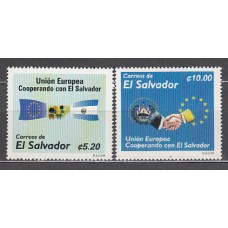 Salvador - Correo 1999 Yvert 1396/7 ** Mnh