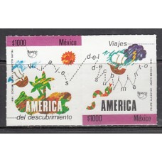 Mexico - Correo 1991 Yvert 1400/1 ** Mnh Upaep