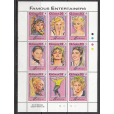 Gambia - Correo 1993 Yvert 1402/10 ** Mnh  Música. Madonna