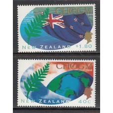 Nueva Zelanda - Correo 1995 Yvert 1416/7 ** Mnh