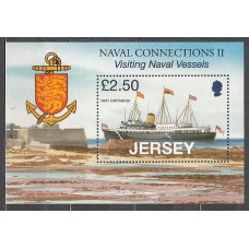 Jersey - Correo 2008 Yvert 1420 ** Mnh Barcos
