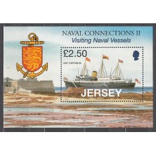 Jersey - Hojas Yvert 86 ** Mnh Barcos