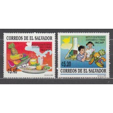Salvador - Correo 1999 Yvert 1425/6 ** Mnh  Gastronomía