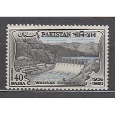 Pakistan - Correo Yvert 142 ** Mnh  Presa de Warsak