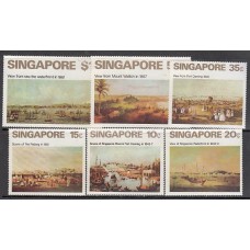 Singapur - Correo Yvert 143/8 ** Mnh  Pinturas