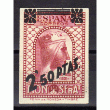 España II República 1938 Edifil 791s ** Mnh  Certificado Comex