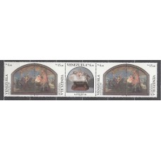 Venezuela - Correo 1988 Yvert 1438/40 ** Mnh Navidad