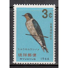 Ryu-Kyu - Correo Yvert 143 ** Mnh  Fauna aves