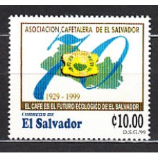 Salvador - Correo 1999 Yvert 1441A ** Asociación de café