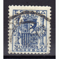 España Estado Español 1936 Edifil 801 usado  Muy bonito