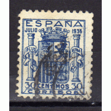 España Estado Español 1936 Edifil 801 usado  Bonito