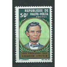 Alto Volta Correo Yvert 146 ** Mnh  Abraham Lincoln