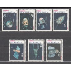 Nicaragua - Correo 1987 Yvert 1461/2 + A 1180/4 ** Mnh