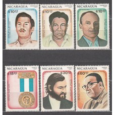 Nicaragua - Correo 1987 Yvert 1464/6 + A 1188/90 ** Mnh