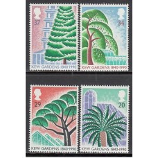 Gran Bretaña - Correo 1990 Yvert 1464/7 ** Mnh Jardines