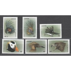 Lesotho - Correo Yvert 1465/70 ** Mnh  Fauna aves
