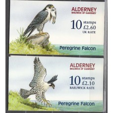 Alderney Correo Yvert 146a/47a Carnet ** Mnh Fauna