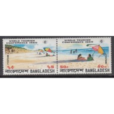 Bangladesh - Correo 1980 Yvert 147/8 ** Mnh  Playas