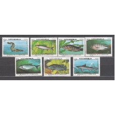 Nicaragua - Correo 1987 Yvert 1474/6 + A 1205/8 usado