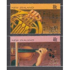 Nueva Zelanda - Correo 1996 Yvert 1475/6 ** Mnh Música