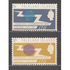 Falkland - Correo Yvert 148/9 ** Mnh U.I.T