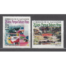 Salvador - Correo 2001 Yvert 1481/2 ** Mnh Parque Saburo