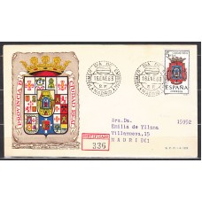 España II Centenario Sobres 1º Día 1963 Edifil 1481/92