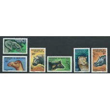 Alto Volta Correo Yvert 148/53 ** Mnh  Fauna