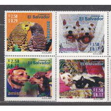 Salvador - Correo 2001 Yvert 1483/6 ** Mnh