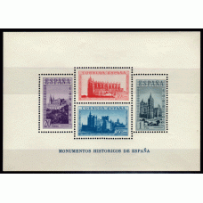 España Estado Español 1938 Monumentos  Edifil 847 ** Mnh