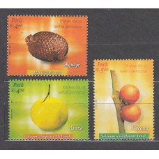 Peru - Correo 2005 Yvert 1486/8 ** Mnh Flora. Frutos