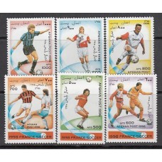 Afganistan Correo Yvert 1488/93 ** Mnh  Deportes fútbol